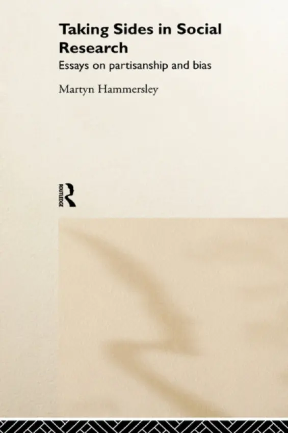 Taking Sides in Social Research - Hammersley, Martyn