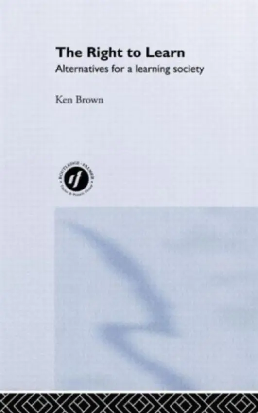 Right to Learn - Brown, Ken