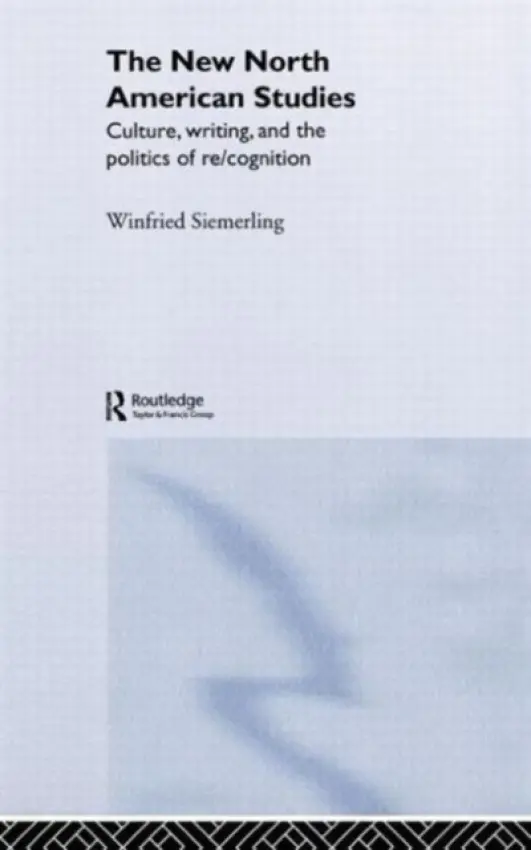 New North American Studies - Siemerling, Winfried