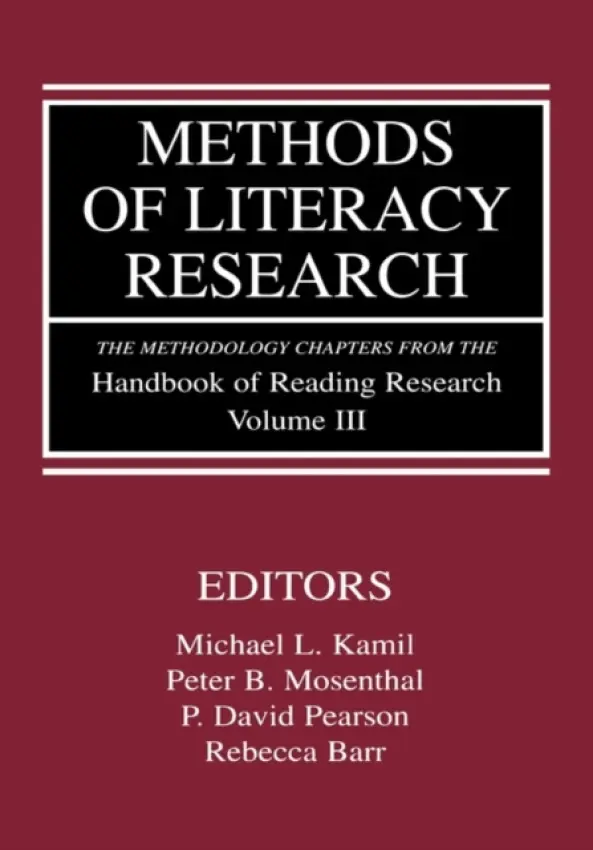Methods of Literacy Research