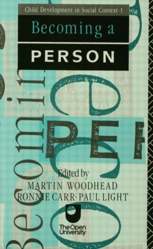 Becoming A Person - Woodhead, Martin