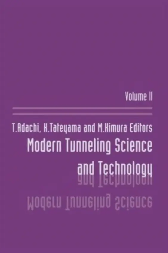 Modern Tunneling Science And T - Adachi, Toshishisa