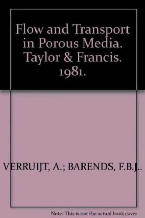 Flow and Transport in Porous Media