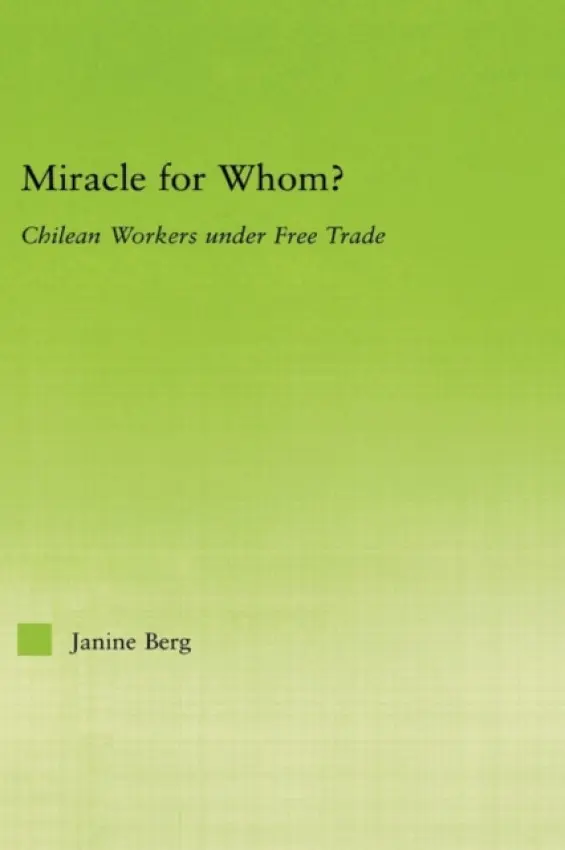 Miracle for Whom? - Berg, Janine