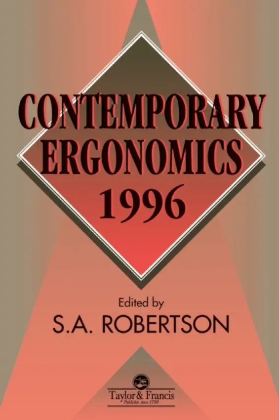 Contemporary Ergonomics 1996