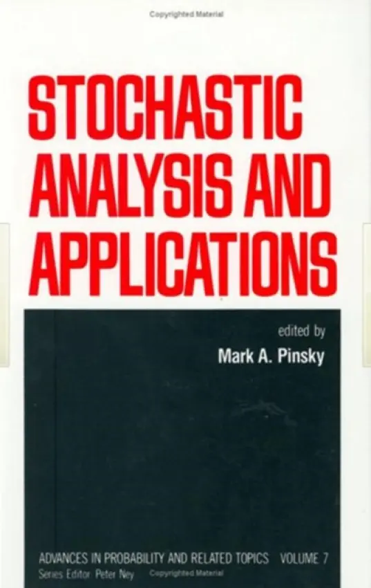 Stochastic Analysis and Applications - Pinsky