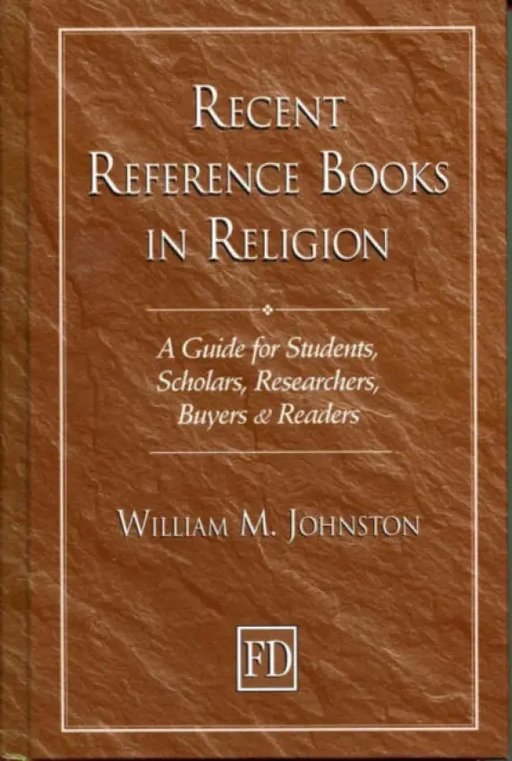 Recent Reference Books in Religion