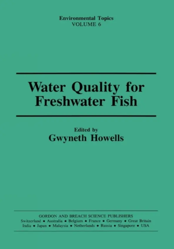 Water Qual Freshwater Fish - Howells, Gwyneth