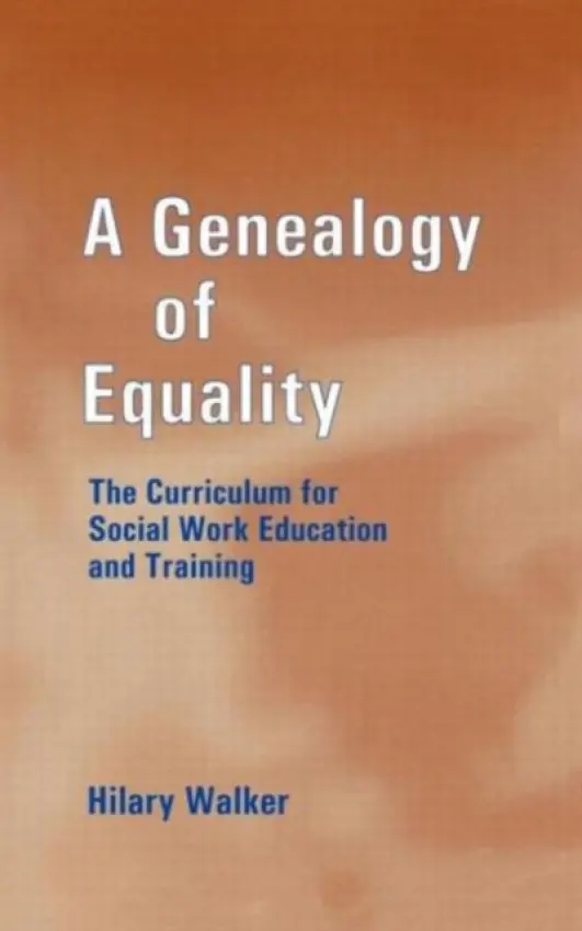Genealogy of Equality - Walker, Hilary a Walker, Hilary