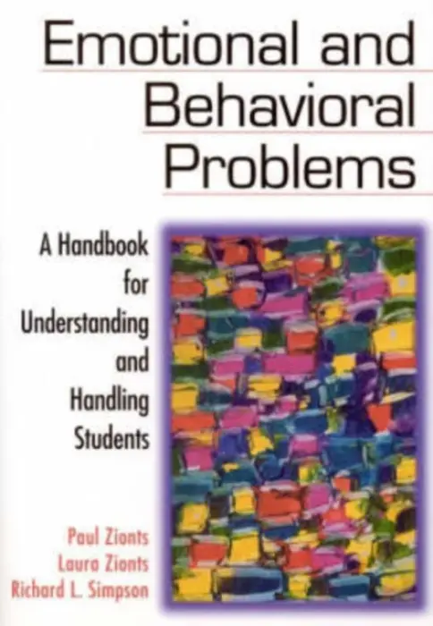 Emotional and Behavioral Problems - Zionts, Paul a Zionts, Laura T. a Simpson, Richard L.