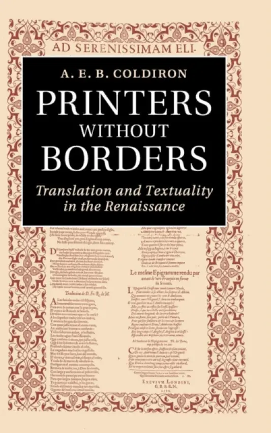 Printers without Borders - Coldiron, A. E. B. (Florida State University)