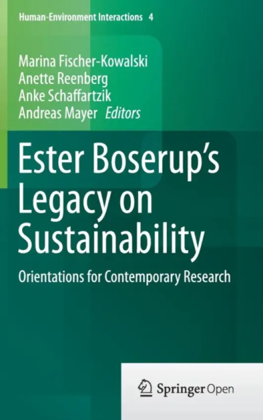 Ester Boserup's Legacy on Sustainability