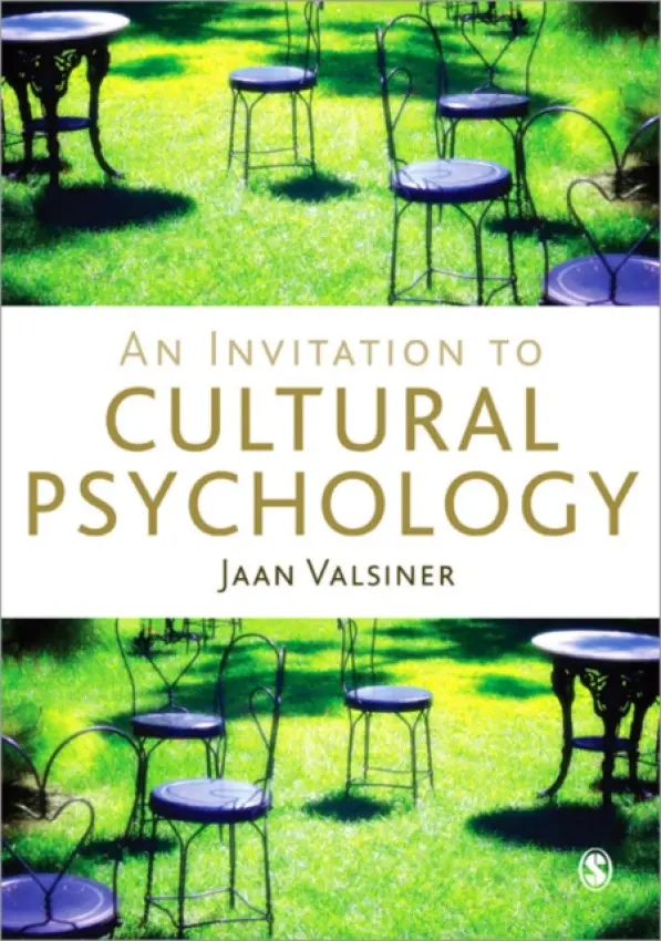 Invitation to Cultural Psychology - Valsiner, Jaan