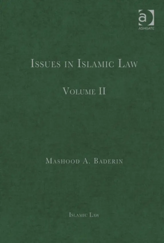 Issues in Islamic Law