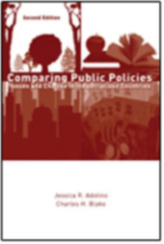 Comparing Public Policies - Adolino, Jessica R. a Blake, Charles H.