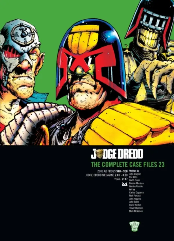 Judge Dredd: The Complete Case Files 23 - Wagner, John a Millar, Mark