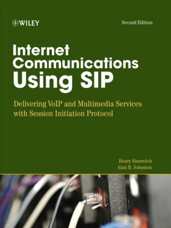 Internet Communications Using SIP - Sinnreich, Henry (MCI WorldCom) a Johnston, Alan B. (MCI WorldCom)