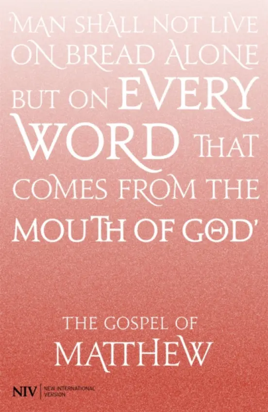 NIV Gospel of Matthew - New International Version