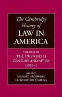 Cambridge History of Law in America