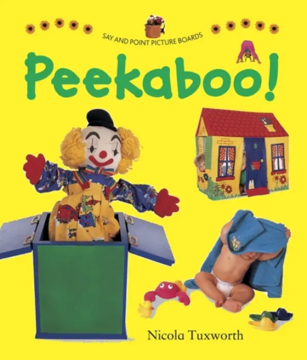Say and Point Picture Boards: Peekaboo! - Tuxworth Nicola