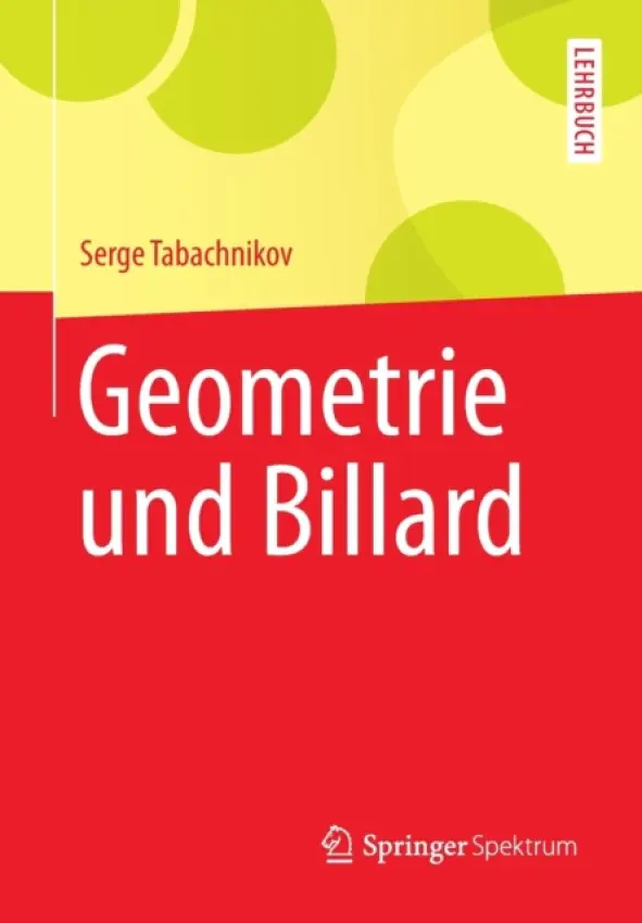 Geometrie und Billard - Tabachnikov, Serge