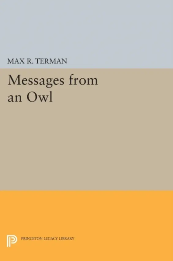 Messages from an Owl - Terman, Max R.