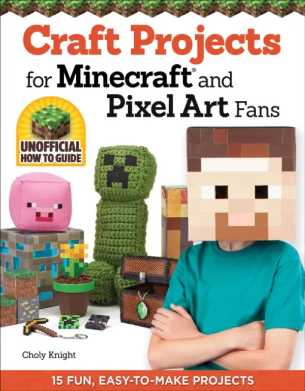 Craft Projects for Minecraft and Pixel Art Fans - Knight, Choly