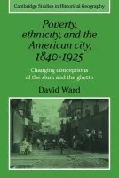 Poverty, Ethnicity and the American City, 1840-1925 - Ward, David