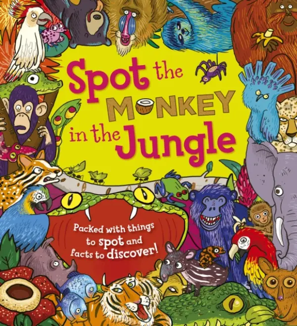 Spot the Monkey in the Jungle - Maidment, Stella