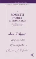 Rossetti Family Chronology - Chapman, A. a Meacock, J.