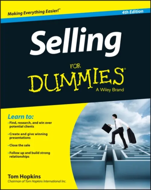 Selling For Dummies - Hopkins, Tom