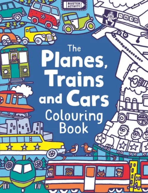 Planes, Trains And Cars Colouring Book - Dickason, Chris
