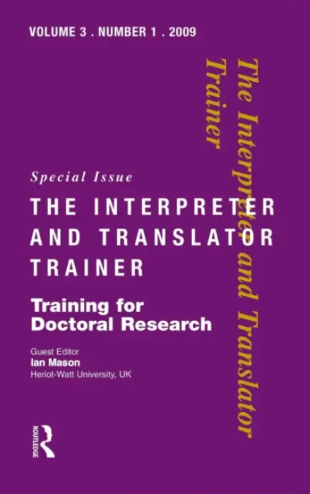 Training for Doctoral Research - Mason, J IAN