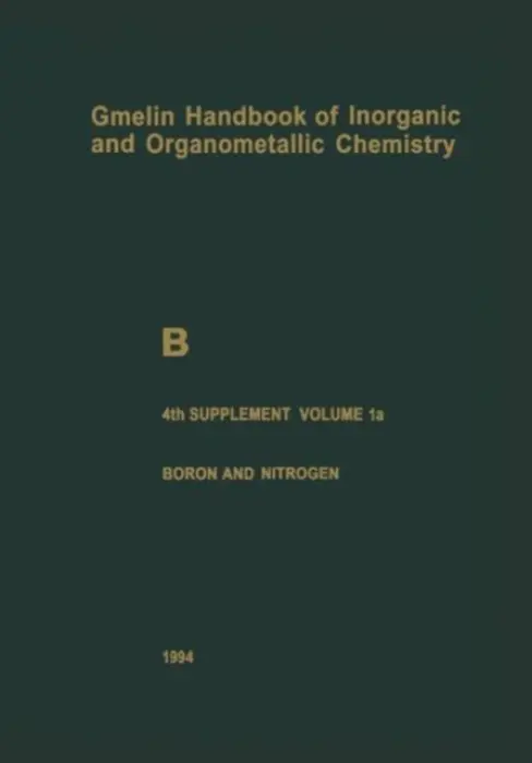 B Boron Compounds - Barton, Lawrence a Onak, Thomas