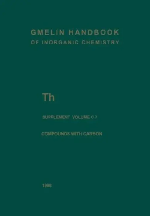 Th Thorium - Bagnall, Kenneth W.