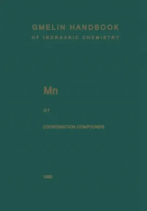 Mn Manganese - Boucher, L.J. a Koeber, Karl a Kotowski, Mirjana a Tille, Dieter