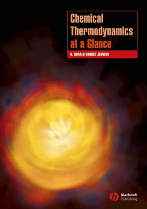 Chemical Thermodynamics at a Glance - Jenkins, H. Donald Brooke (University of Warwick, Coventry)