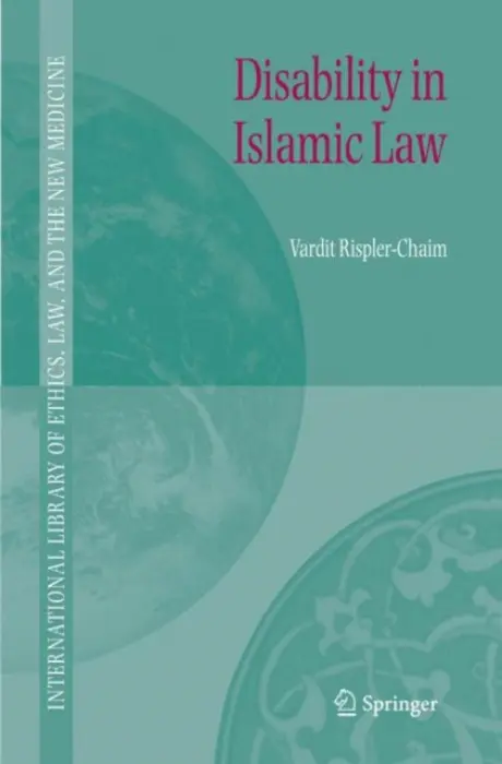 Disability in Islamic Law - Rispler-Chaim, Vardit