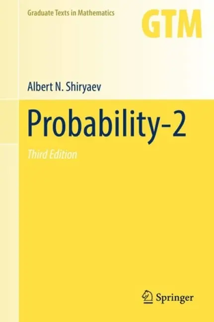 Probability-2 - Shiryaev, Albert N.