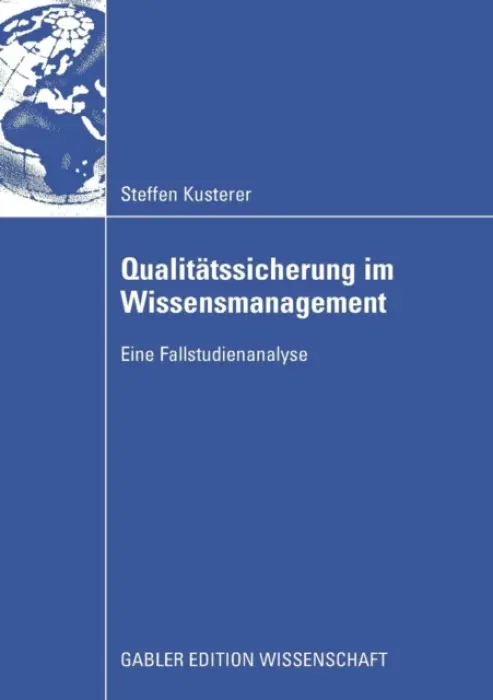 Qualitatssicherung im Wissensmanagement - Kusterer, Steffen