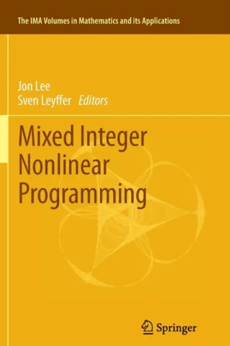 Mixed Integer Nonlinear Programming