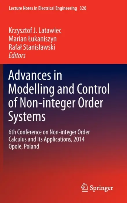 Advances in Modelling and Control of Non-integer-Order Systems