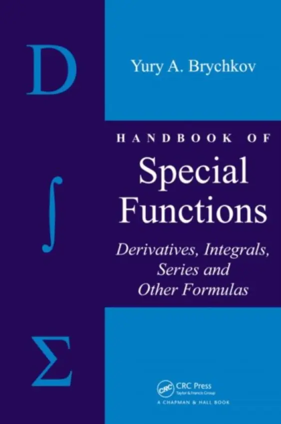 Handbook of Special Functions - Brychkov, Yury A.