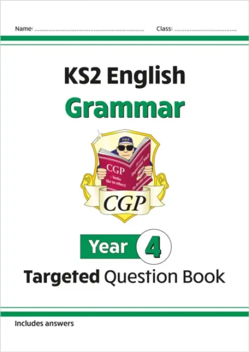 KS2 English Year 4 Grammar Targeted Question Book (with Answers) - CGP Books