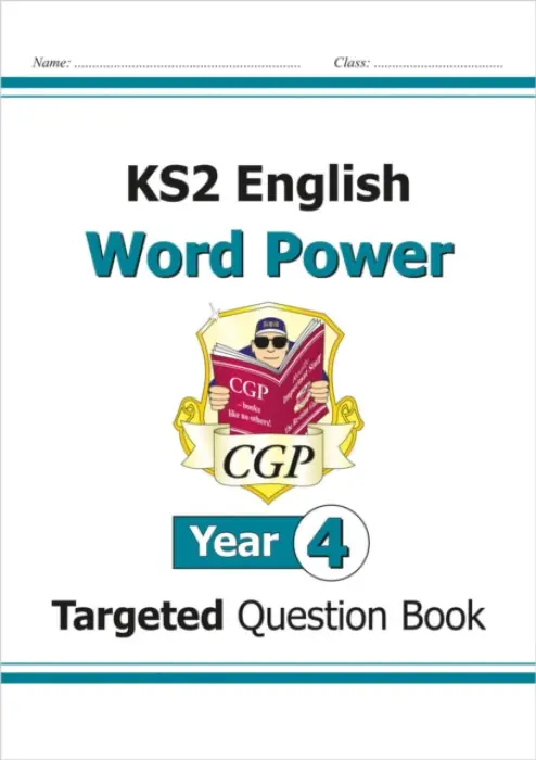 KS2 English Year 4 Word Power Targeted Question Book - CGP Books