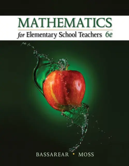 Mathematics for Elementary School Teachers - Bassarear, Tom (Keene State College) a Moss, Meg (Western Governors University)