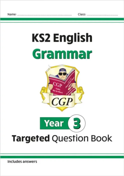 KS2 English Year 3 Grammar Targeted Question Book (with Answers) - CGP Books