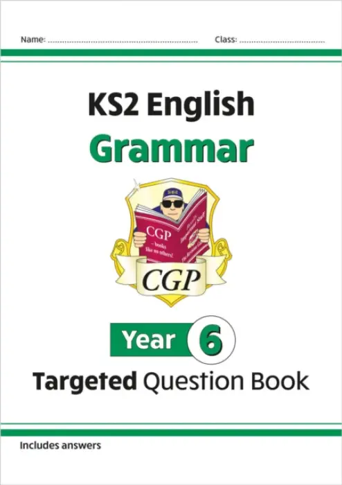 KS2 English Year 6 Grammar Targeted Question Book (with Answers) - CGP Books