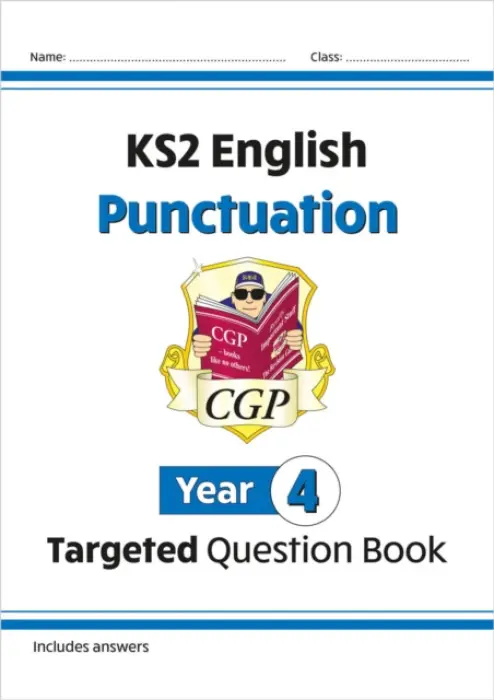KS2 English Year 4 Punctuation Targeted Question Book (with Answers) - CGP Books