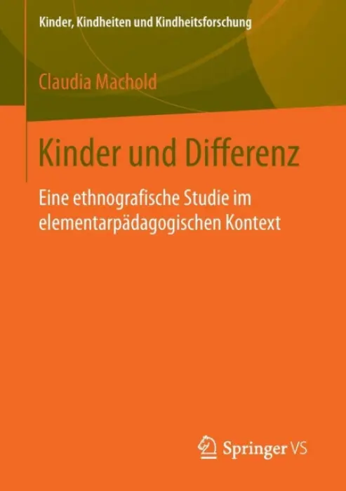 Kinder und Differenz - Machold, Claudia
